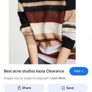 acne studio sweater